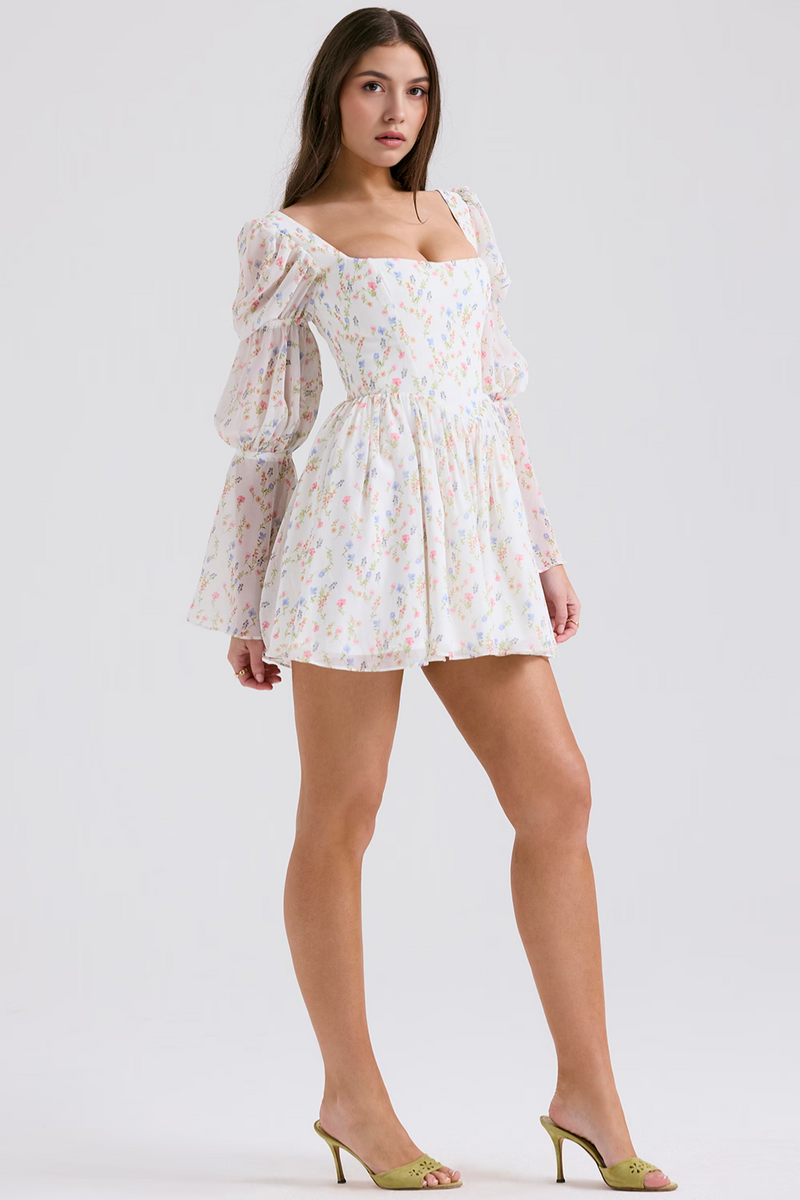 Vestido Manga Longa Iris